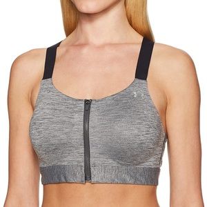 SOLD!! Under Armour Eclipse High Zip Sports Bra